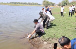 Bupati Bojonegoro Medhayoh Bawa Kabar Segar, 4 Embung Dibangun di Cengkir IMG 20260813 WA0043