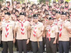 Semangat Ribuan Pramuka Lamongan Bikin Alun-Alun Bergema IMG 20260814 WA0038