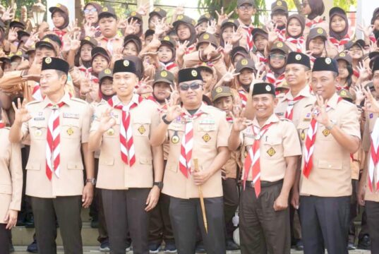 Semangat Ribuan Pramuka Lamongan Bikin Alun-Alun Bergema IMG 20260814 WA0038