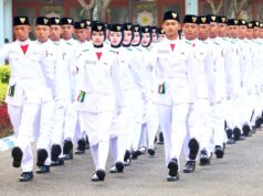 72 Paskibraka Bojonegoro Siap Kawal Upacara HUT ke-81 RI IMG 20260815 WA0014