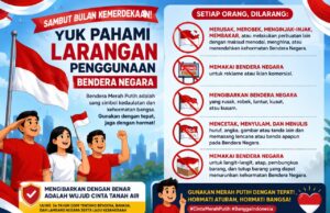 Jangan Asal Pasang Bendera Merah Putih, Ini Larangannya IMG 20260815 WA0057