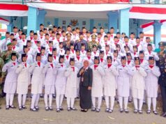 Siap Kibarkan Merah Putih, 71 Paskibraka Kedungadem Resmi Dikukuhkan IMG 20260816 WA0035