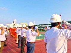 Satpolairud Lamongan Gelar Upacara HUT RI di Tengah Laut IMG 20260817 WA0041