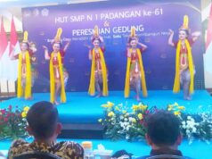 Peresmian SMPN 1 Padangan Bojonegoro Makin Spektakuler, Ada Tari Serampat IMG 20260822 WA0021