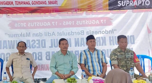 Anggota DPRD Bojonegoro Suprapto Serap Aspirasi Warga, Ini yang Disorot IMG 20260824 WA0010