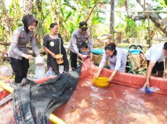 Krisis Air Bersih di Ngraseh, Polres Bojonegoro Salurkan Bantuan