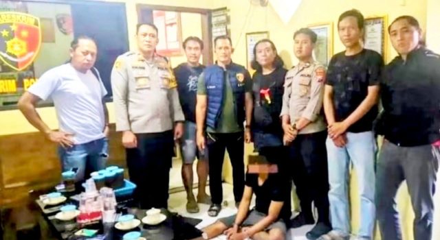 Pria Ngimbang Kepergok Coba Ambil Motor di Puskesmas Deket Lamongan