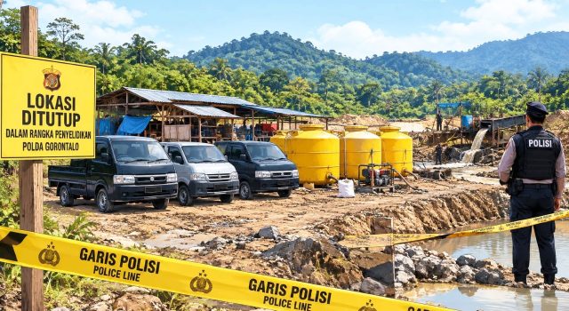9 Orang Diperiksa, Polisi Usut Dugaan PETI di Bone Bolango