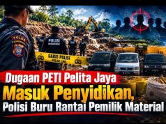 Garis Polisi Terpasang, Polda Gorontalo Kejar Rantai PETI Pelita Jaya Bone Bolango
