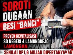 Proyek Revitalisasi Sekolah di Lamongan Disorot, Ada Apa dengan Besi Konstruksi
