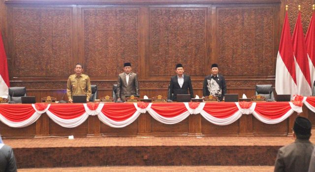 Bupati Wahono Tegaskan Hal Ini dalam Paripurna DPRD Bojonegoro