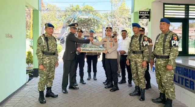 Kapolres Bojonegoro Yenni Bikin Kejutan untuk TNI, Ini Momennya