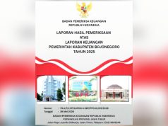Hasil Audit BPK Keluar, Bojonegoro Raih WTP