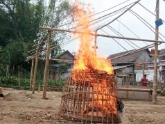 Bekas Arena Sabung Ayam di Malang Dimusnahkan Polisi