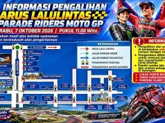 Parade Rider MotoGP Mandalika di Mataram, Ini Jalur yang Ditutup dan Dialihkan