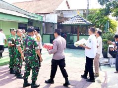 TNI Dapat Kejutan di HUT ke-81, Forkopimcam Sugio Lamongan Kompak