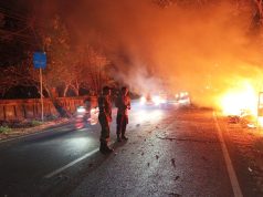 Api Lahap Warung Legen di Lamongan, Begini Penanganannya