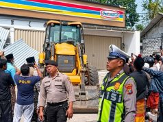 Minimarket di Pamekasan Belum Rampung Malah Dibongkar, Ini yang Terjadi