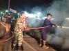 Kebakaran Lahan di Babat Lamongan Jadi Perhatian, Babinsa Ingatkan Warga Tetap Waspada