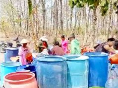 TNI dan SMPN 5 Bojonegoro Salurkan 10.000 Liter Air Bersih untuk Warga Ngasem