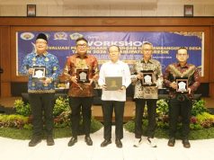 Dana Desa Gresik Menyusut, Wabup Alif Tantang Desa Lebih Kreatif Kelola Potensi