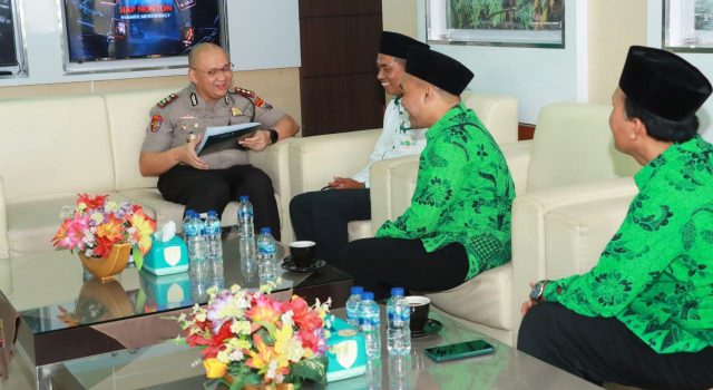 Kapolres Lamongan Rangkul NU dan Muhammadiyah, Ini yang Dibahas