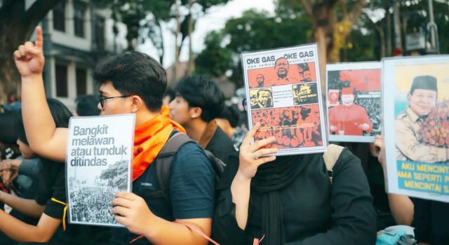 Aksi Mahasiswa, KSPSI Minta Demonstrasi Berjalan Damai