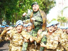 Setahun Jaga Perdamaian Dunia, 467 Prajurit Yonif 412 Akhirnya Pulang